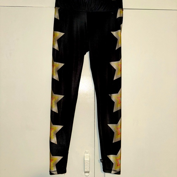 Terez Metallic Stars Leggings - Picture 1 of 6